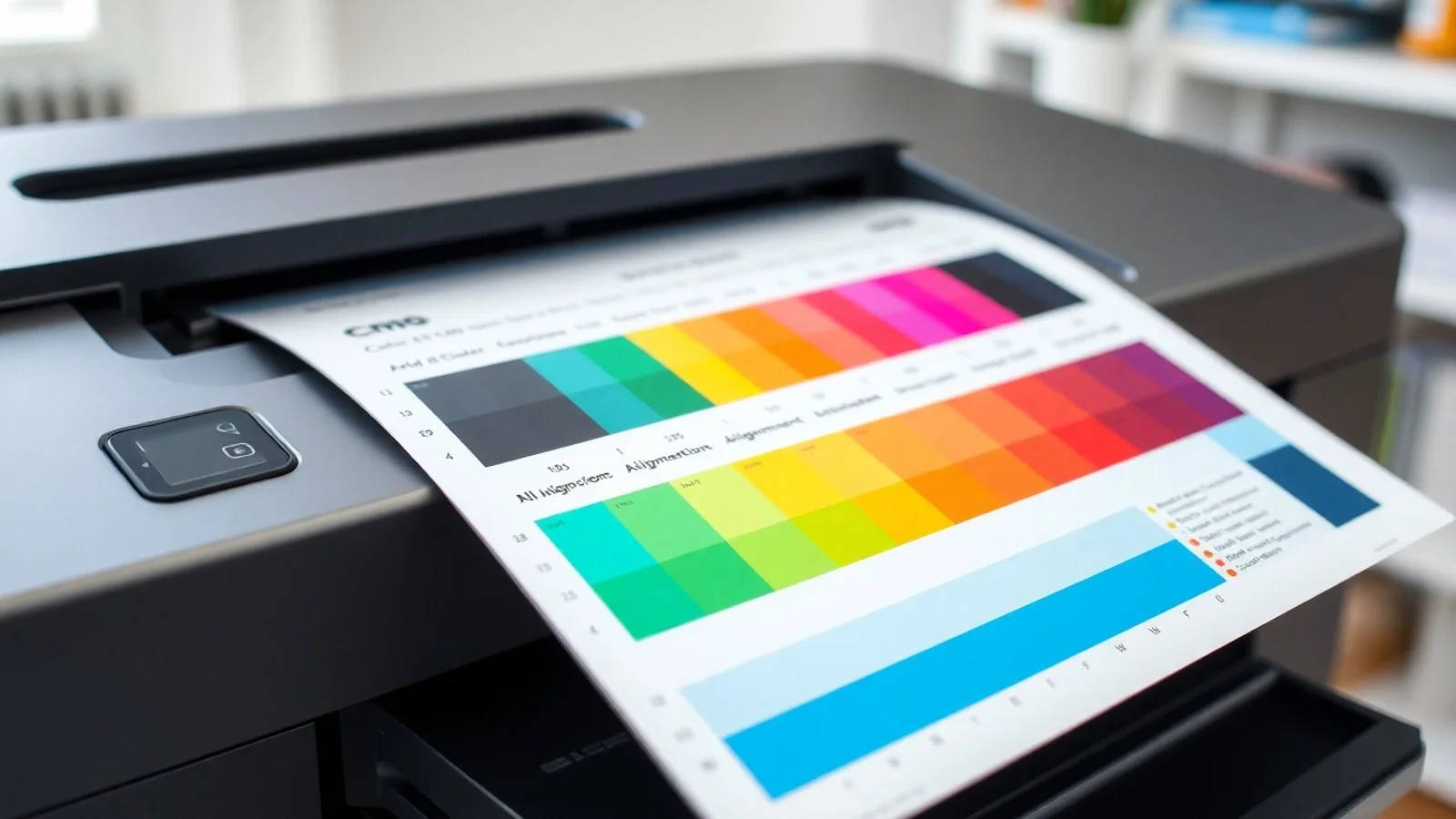 Teste de Impressora Colorida: Guia para Cores Precisas